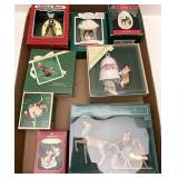 Assorted hallmark ornaments