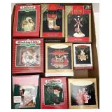 Assorted hallmark ornaments