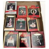 Assorted hallmark ornaments