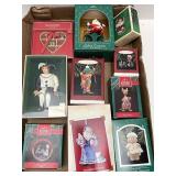 Assorted hallmark ornaments