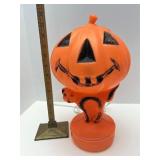 Pumpkin and cat table top blow mold