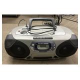 Phillips music box with cassette and CD players