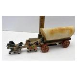 Vintage covered wagon