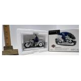 Department 56 Harley Davidson patrolling the road