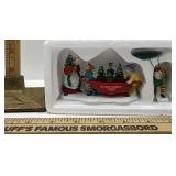Department 56 delivering the Christmas greens