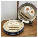 Beaumont Brothers Bacon and egg plates