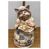 Rick Wisecarver piggy cookie jar