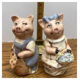 Rick Wisecarver piggy salt and pepper