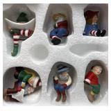 Dept 56 Have a seat elves