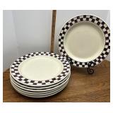Hartstone 7 purple check plates