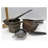 Vintage kitchen items