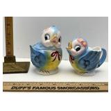 Lefton Bluebird cream and sugar