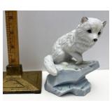 Polar expedition baby arctic fox