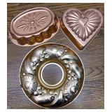 Three piece copper