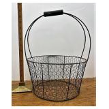 Chicken wire egg basket