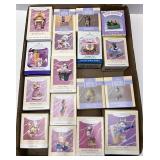 Assorted hallmark ornaments