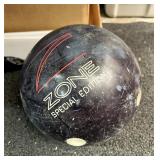 Zone special edition bowling ball