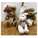 Boyds bears and bunny
