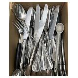 Assorted flatware