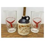 Zanesville glasses and Zane trace commemoration