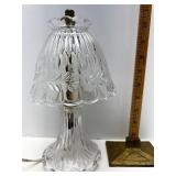 Princess house leaded crystal lamp