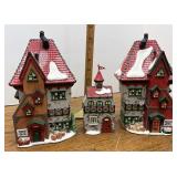 Dept 56 North pole dolls and Santa