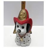 Dalmatian piggy bank