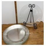 8 Princess house dinner plates