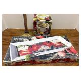 Dip warmer and rectangular platter