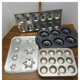 Pans with shapes