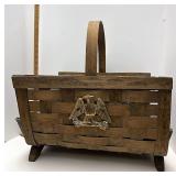 Fireplace log holder