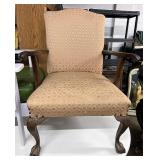 Claw foot chair