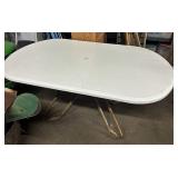 Outdoor patio table