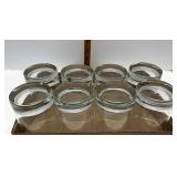 Princess house heritage highball glasses
