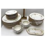 Pope Gossar China Dinner plates salad bowls