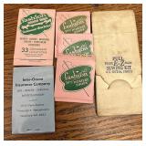 Vintage sewing kits
