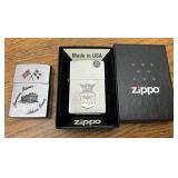 Zippo-one brand new, the other American Mission,