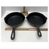 Size 5 cast iron skillets