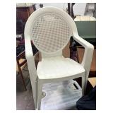 Plastic outdoor chair
