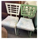 Pair of mid century modern chairs