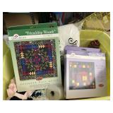 Tote full of Crafting supplies