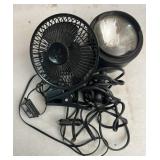 12V Fan and light