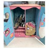 Doll clothes with case