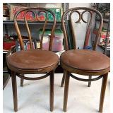 Pair of Bentwood chairs