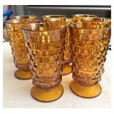 8 Amber glassware