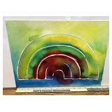 Monumental rainbow by Robert Singletary