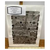 Deep sea scape ink on paper by Robert Singletary