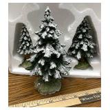 Dept 56 Snowy scotch Pines