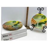 Peggy karr Set of 6 8 inch Margarita Plates