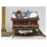 Department 56 Santas  wood works